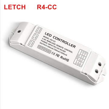 DMX512 décodeur led contrôleur dmx pilote de signal 2.4G sans fil led dimmer ltech R4-CC courant constant led récepteur